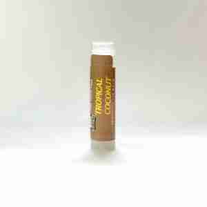 a close up of a lip balm