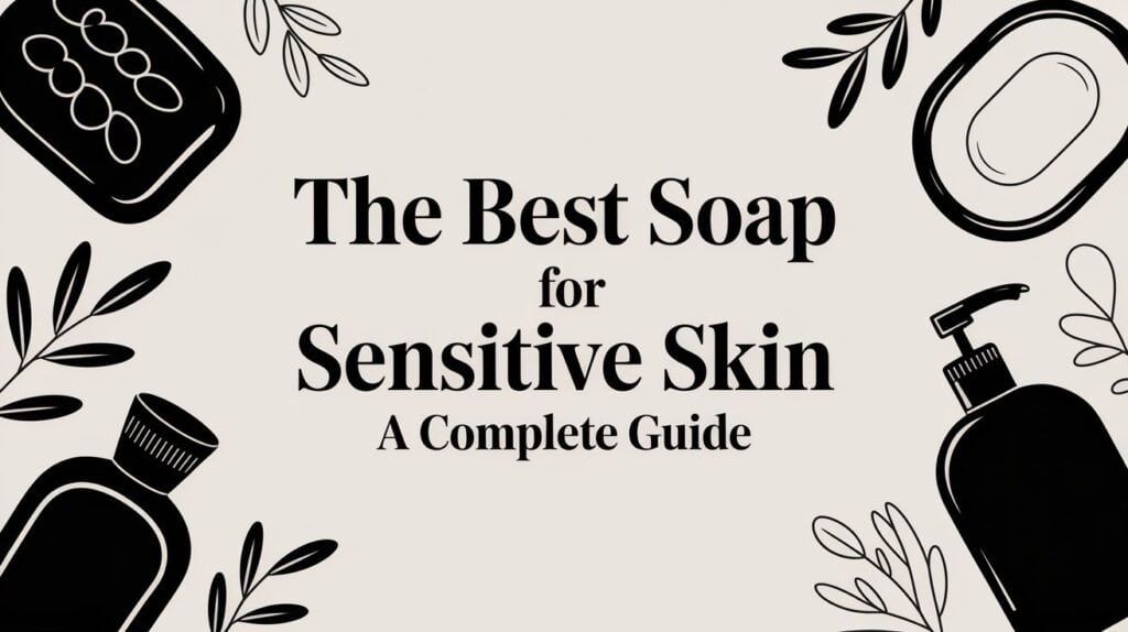 Hypoallergenic soap for sensitive skin, gentle and nourishing for daily use.