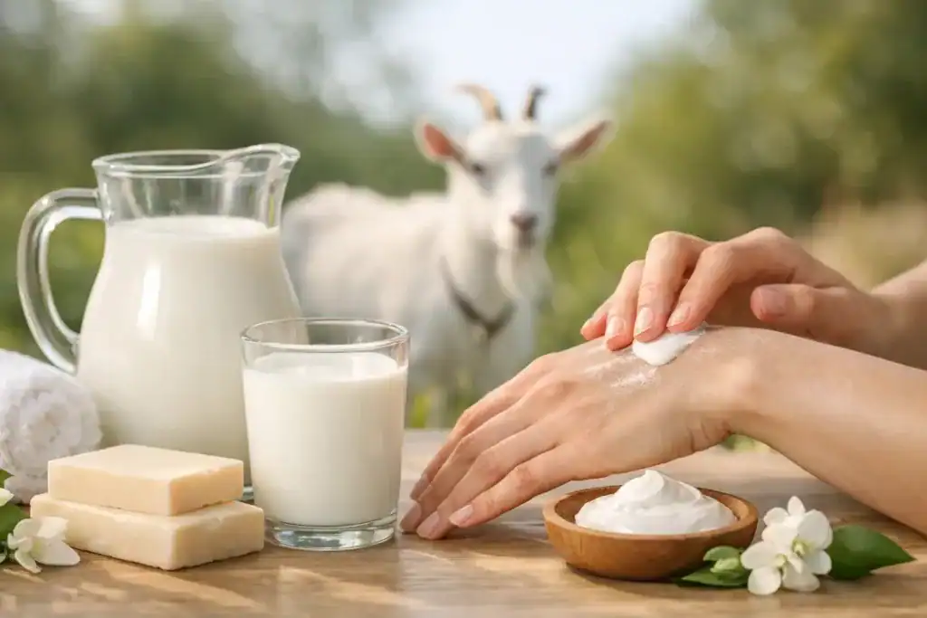 How Goat Milk Helps Dry Skin Naturally