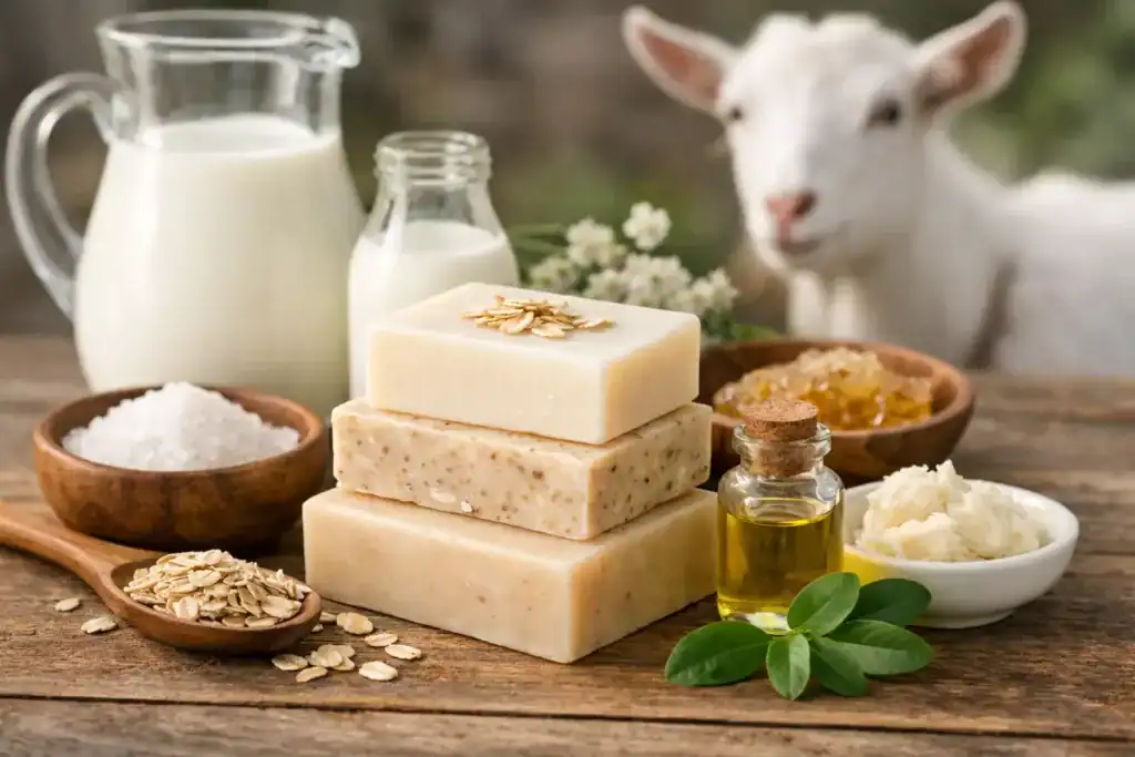 Goat Milk Soap Ingredients Benefits Explained