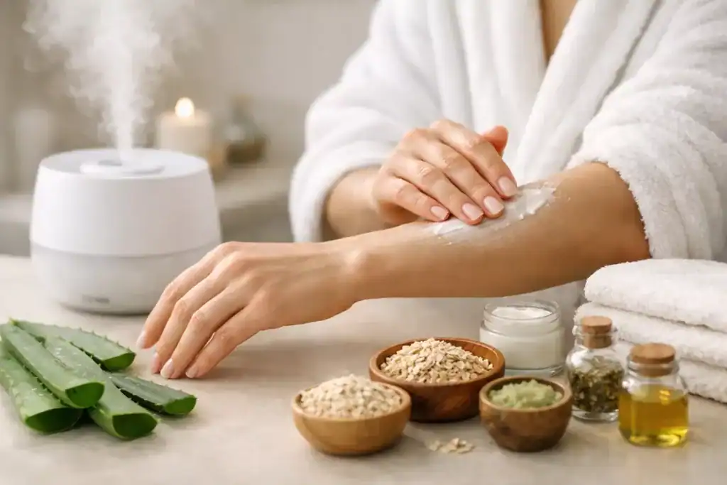 How to Soothe Dry Skin Naturally