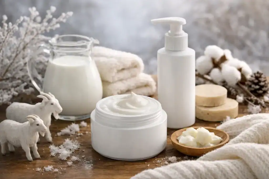Goat Milk Lotion for Winter Dryness