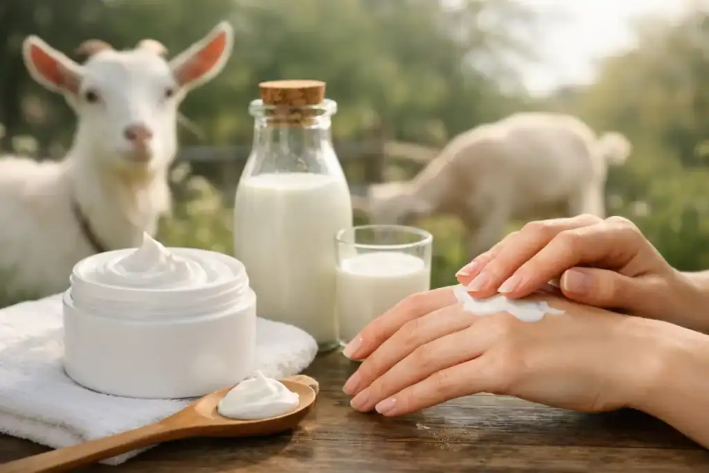 Why Goat Milk Hand Cream Works So Well
