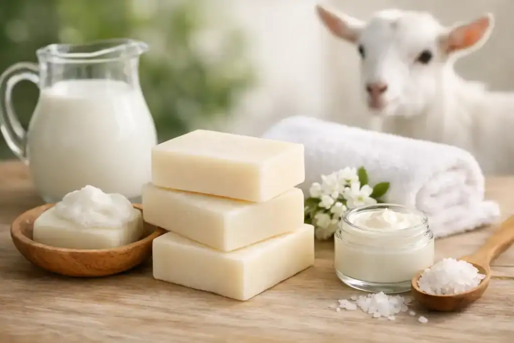 Goat Milk Soap for Skin Barrier Support at Home