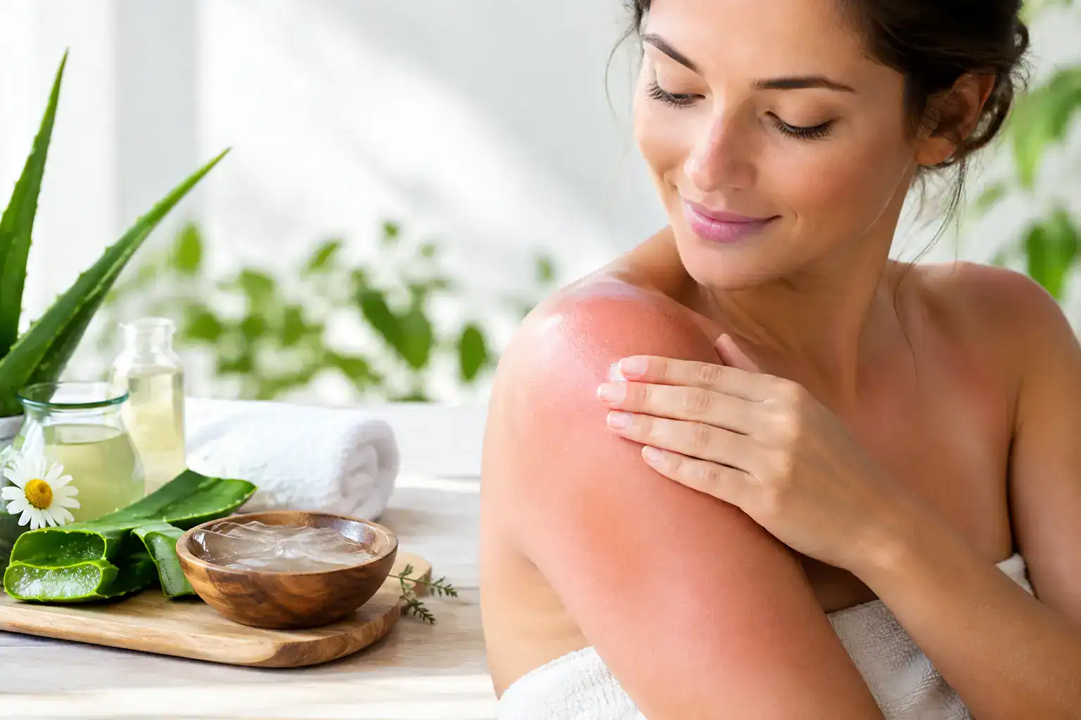 How to Soothe Sunburn Naturally and Gently